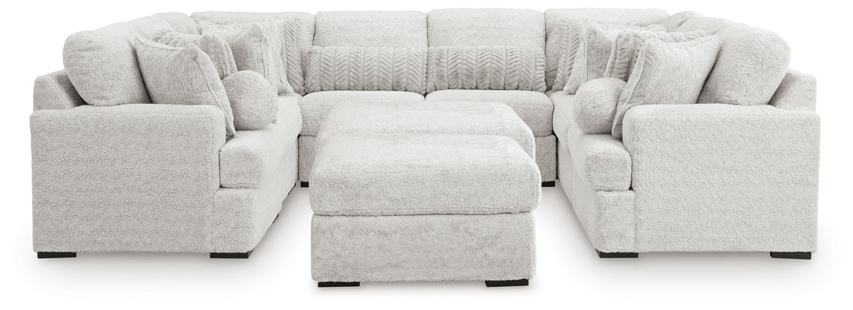 Cuddle Plush Arctic 10-Piece Sectional from Ashley Furniture - Luna Furniture