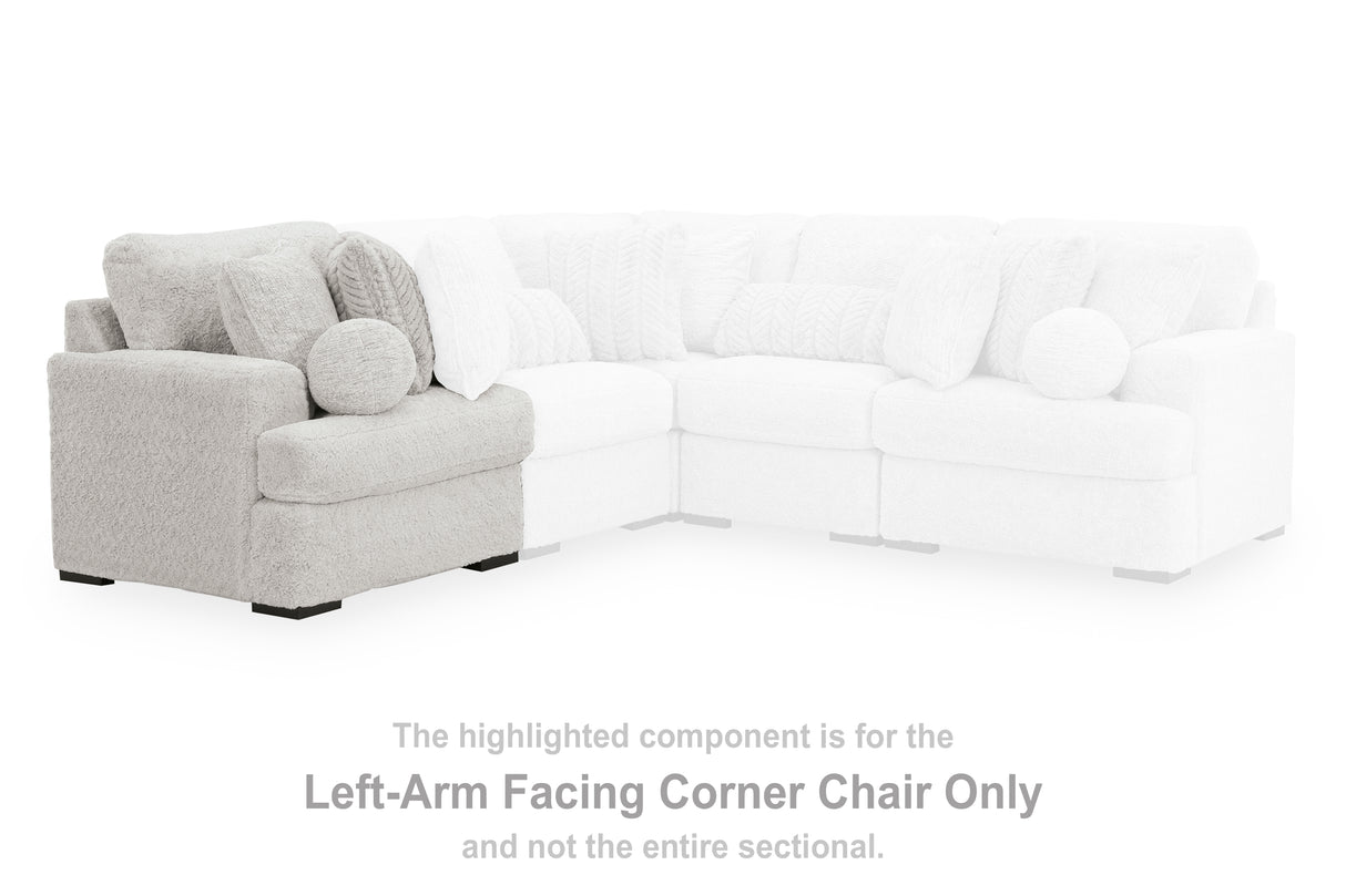Cuddle Plush Arctic Left-Arm Facing Corner Chair from Ashley - Luna Furniture