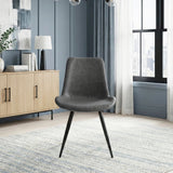 Brixley Black/White Sintered Stone-Top 63" Dining Table from Homelegance - Luna Furniture