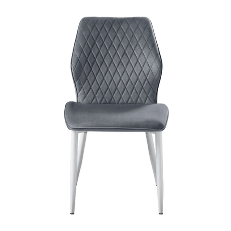 Hollis Dark Gray Side Chair, Set of 2 from Homelegance - Luna Furniture