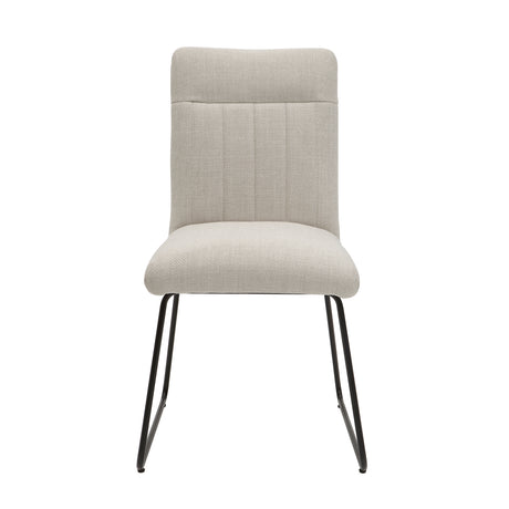 Benito Beige/Black Dining Side Chair, Set of 2 from Homelegance - Luna Furniture