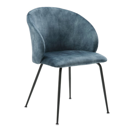 Cosimo Teal Side Chair, Set of 2 from Homelegance - Luna Furniture