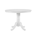 Shelby White 5-Piece Round Dining Set from Homelegance - Luna Furniture