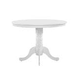 Shelby White 5-Piece Round Dining Set from Homelegance - Luna Furniture