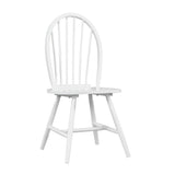 Shelby White 5-Piece Round Dining Set from Homelegance - Luna Furniture
