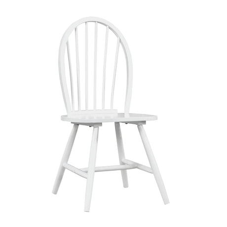 Shelby White 5-Piece Round Dining Set from Homelegance - Luna Furniture