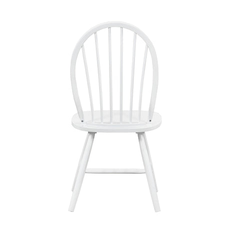 Shelby White 5-Piece Round Dining Set from Homelegance - Luna Furniture