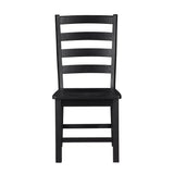 Redmond White/Black 5-Piece 72" Dining Set from Homelegance - Luna Furniture