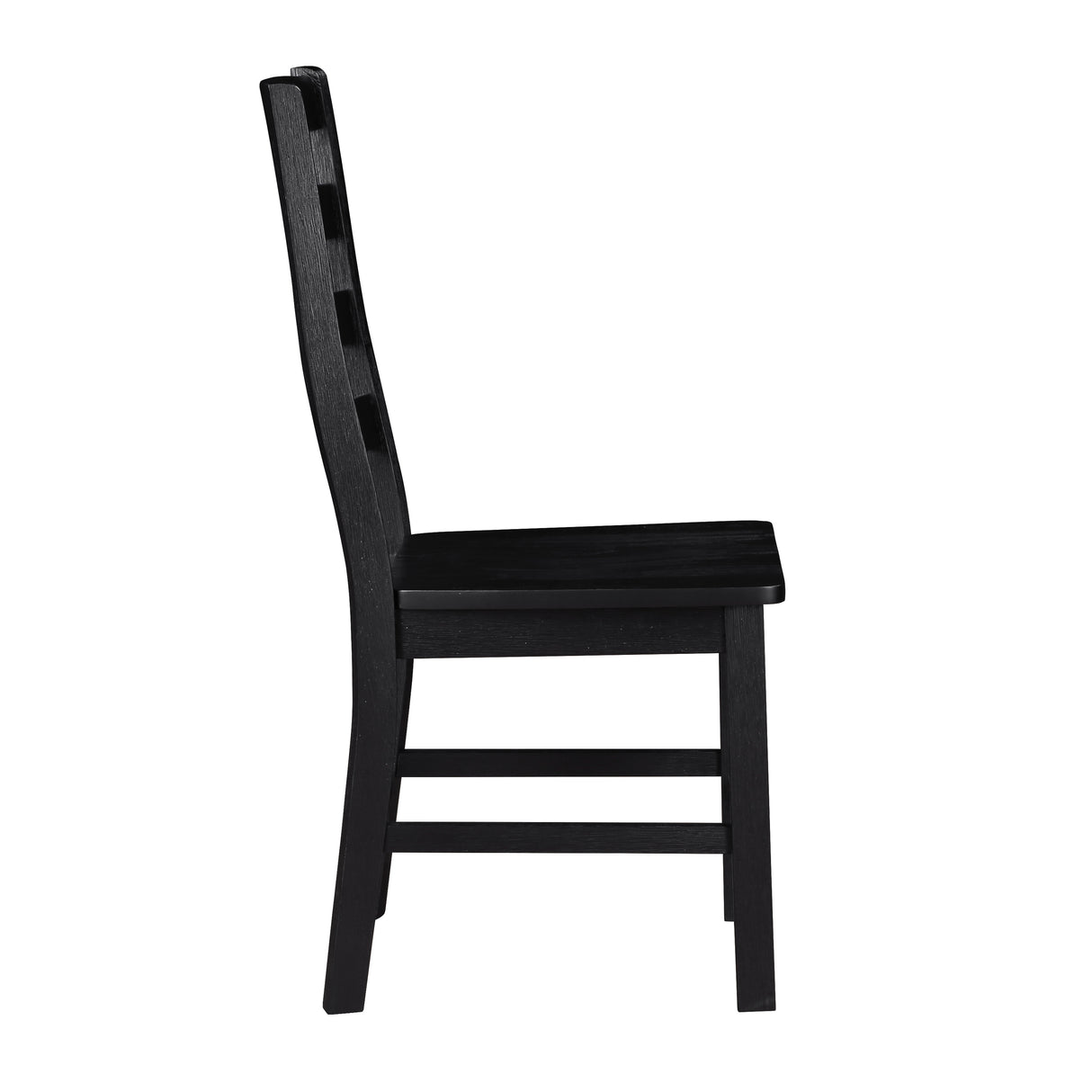 Redmond White/Black 5-Piece 72" Dining Set from Homelegance - Luna Furniture