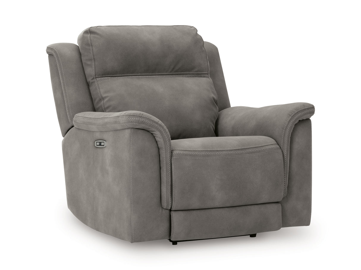 Next-Gen DuraPella Slate 3-Piece Power Reclining Set from Ashley - Luna Furniture