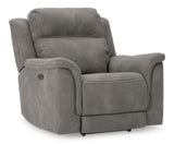 Next-Gen DuraPella Slate 3-Piece Power Reclining Set from Ashley - Luna Furniture