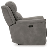 Next-Gen DuraPella Slate Power Recliner from Ashley Furniture - Luna Furniture