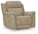 Next-Gen DuraPella Sand Power Recliner from Ashley Furniture - Luna Furniture