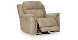 Next-Gen DuraPella Sand Power Recliner from Ashley Furniture - Luna Furniture