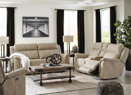 Next-Gen DuraPella Sand Sofa, Loveseat and Recliner from Ashley - Luna Furniture