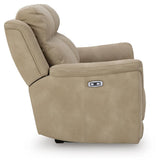 Next-Gen DuraPella Sand Power Reclining Sofa from Ashley Furniture - Luna Furniture