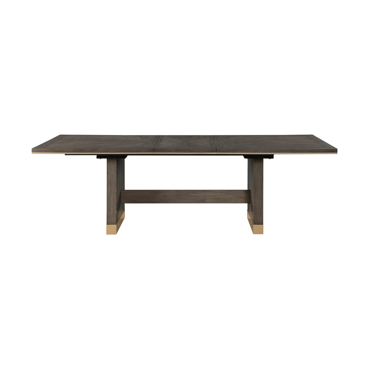 Griffin Brown Extendable Dining Table from Homelegance - Luna Furniture