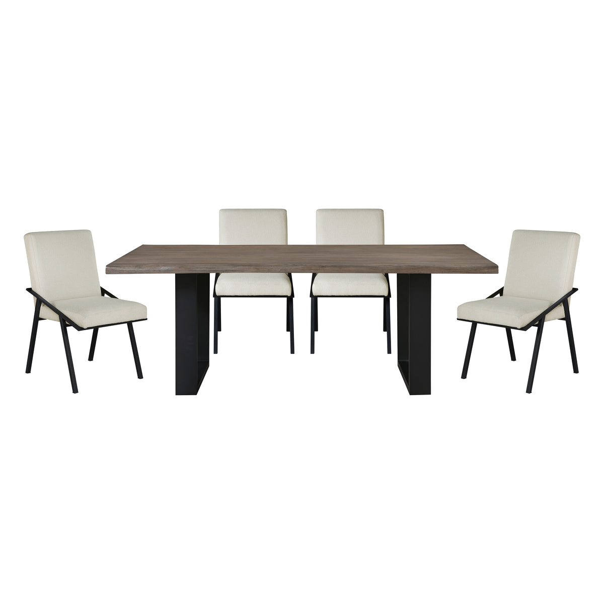 Rochelle Natural Oak 84" Dining Table