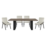 Rochelle Natural Oak Dining Set from Homelegance - Luna Furniture