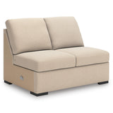 LadyMae Twill 3-Piece Sectional with Chaise from Ashley - Luna Furniture
