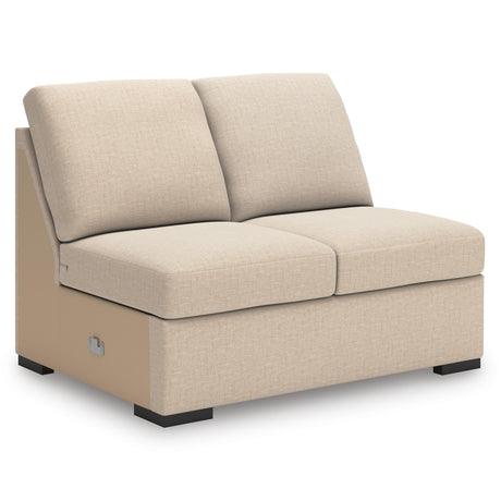LadyMae Twill 3-Piece Sectional with Chaise from Ashley - Luna Furniture