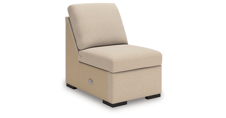 LadyMae Twill Armless Chair from Ashley Furniture - Luna Furniture