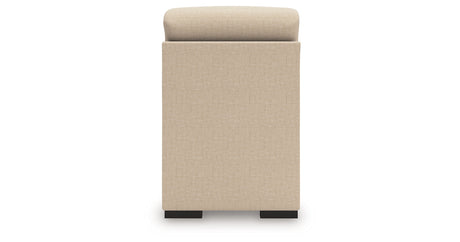 LadyMae Twill Armless Chair from Ashley Furniture - Luna Furniture