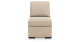 LadyMae Twill Armless Chair from Ashley - Luna Furniture
