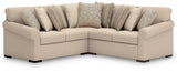 LadyMae Twill 3-Piece Sectional from Ashley Furniture - Luna Furniture