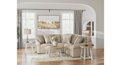 LadyMae Twill 3-Piece Sectional from Ashley Furniture - Luna Furniture