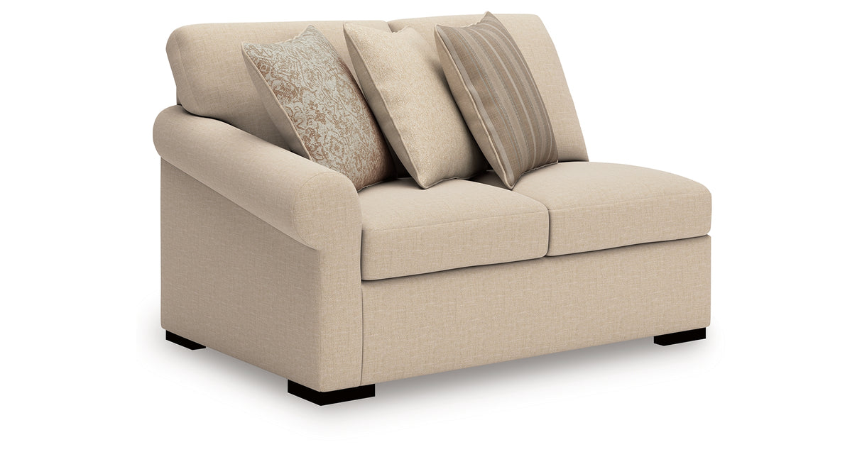 LadyMae Twill 4-Piece Sectional from Ashley Furniture - Luna Furniture