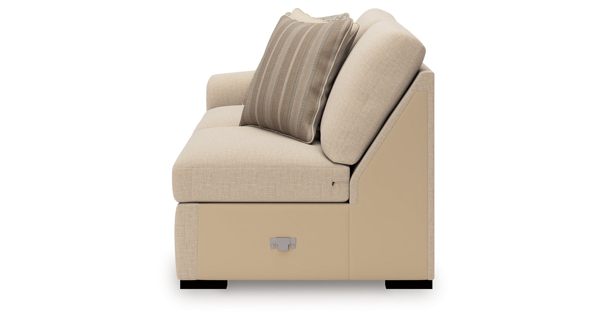 LadyMae Twill 4-Piece Sectional from Ashley Furniture - Luna Furniture