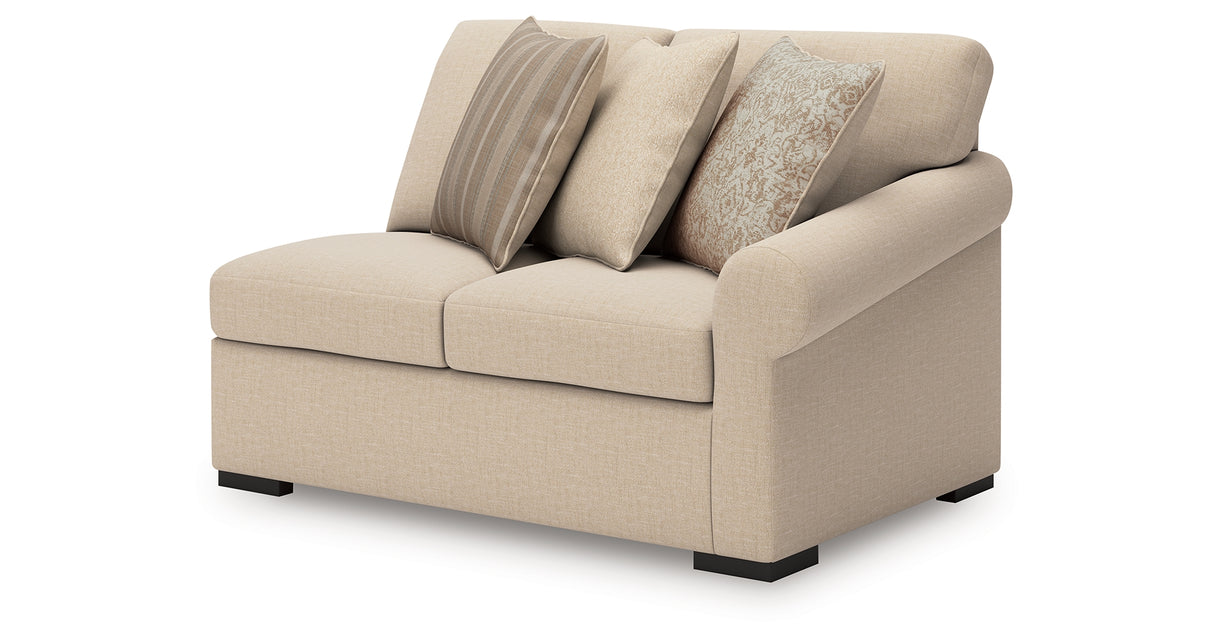 LadyMae Twill 4-Piece Sectional from Ashley Furniture - Luna Furniture