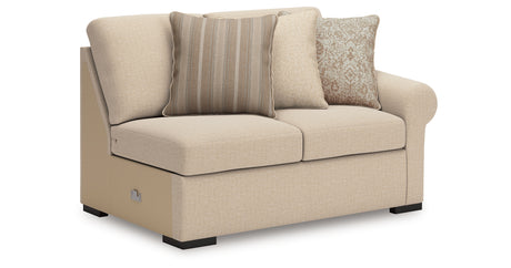 LadyMae Twill 3-Piece Sectional from Ashley Furniture - Luna Furniture