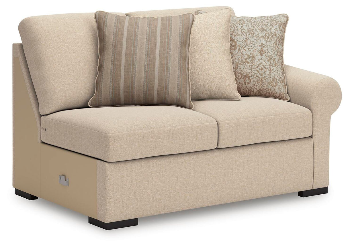 LadyMae Twill 4-Piece Sectional from Ashley Furniture - Luna Furniture