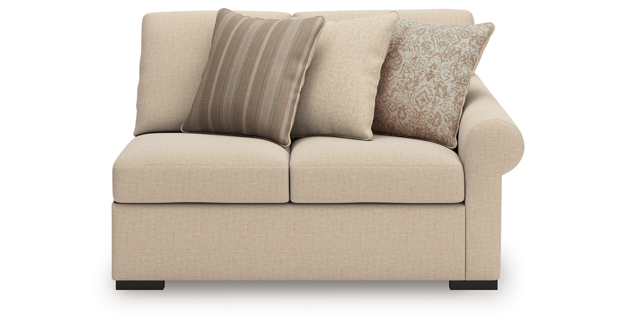 LadyMae Twill 4-Piece Sectional from Ashley Furniture - Luna Furniture