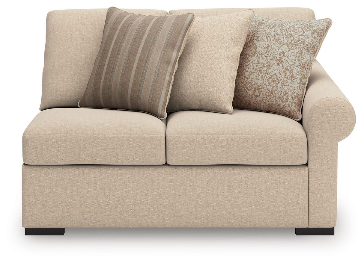 LadyMae Twill 4-Piece Sectional from Ashley Furniture - Luna Furniture