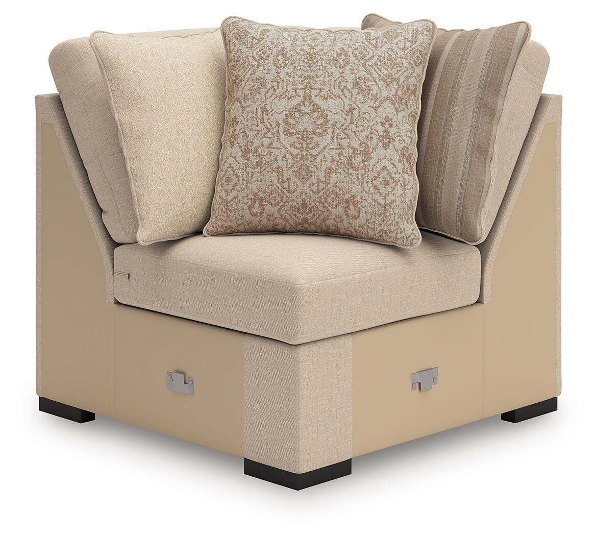 LadyMae Twill 4-Piece Sectional from Ashley Furniture - Luna Furniture