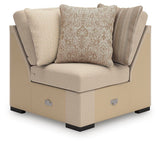 LadyMae Twill 4-Piece Sectional from Ashley Furniture - Luna Furniture