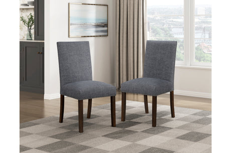 Paulson Dark Brown/Gray 79" Dining Room Set from Homelegance - Luna Furniture