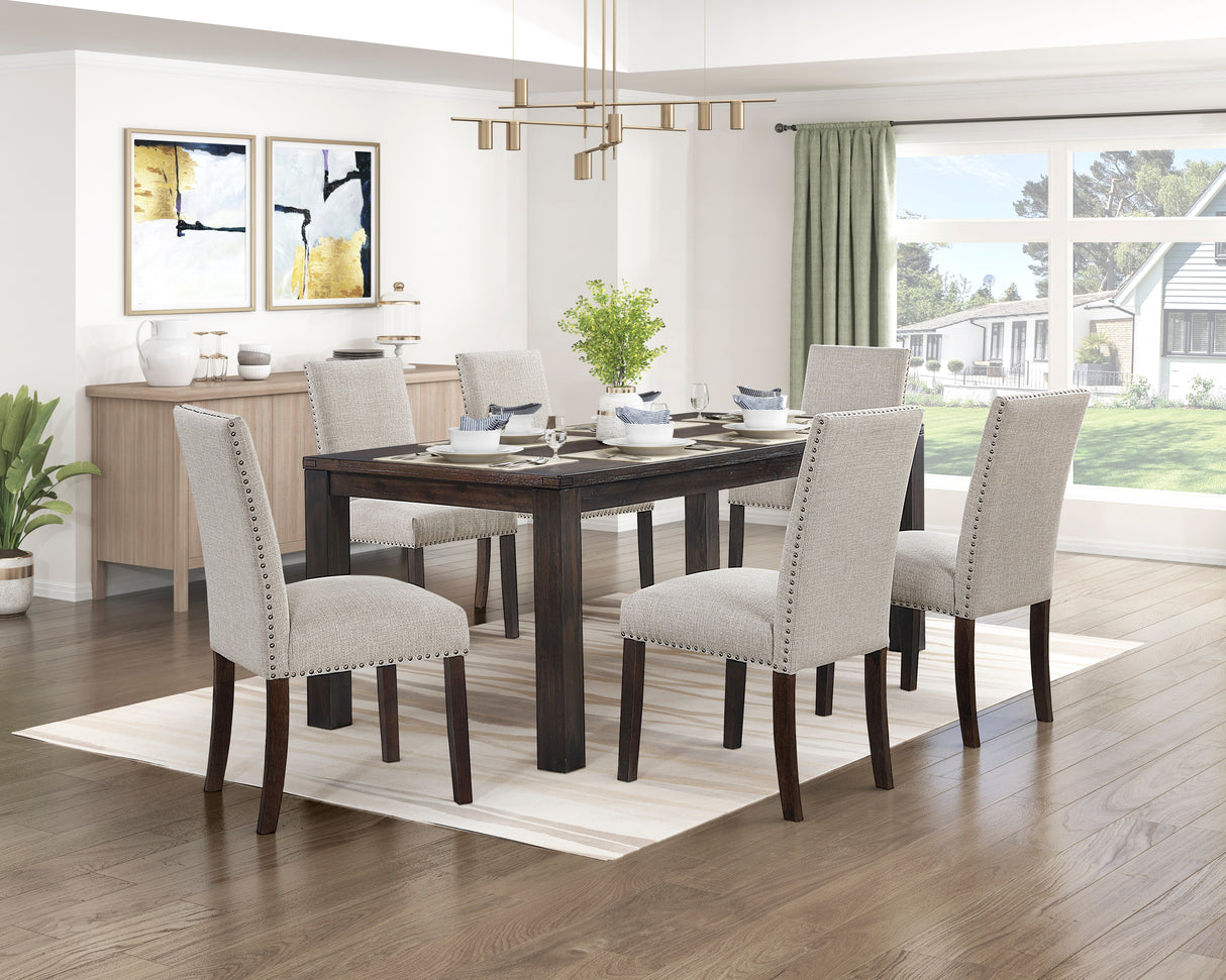 Maude Chestnut Dining Table from Homelegance - Luna Furniture