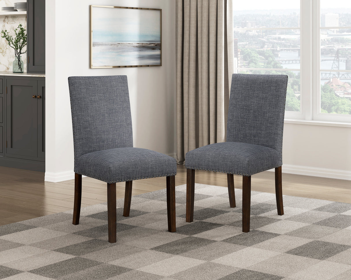 Paulson Gray Side Chair, Set of 2 from Homelegance - Luna Furniture