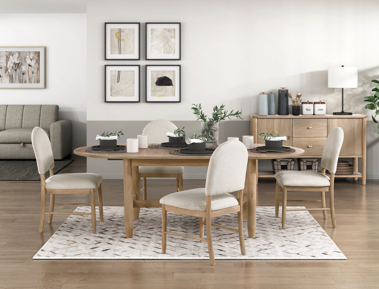 Myrna Natural Dining Side Chair, Set of 2 from Homelegance - Luna Furniture