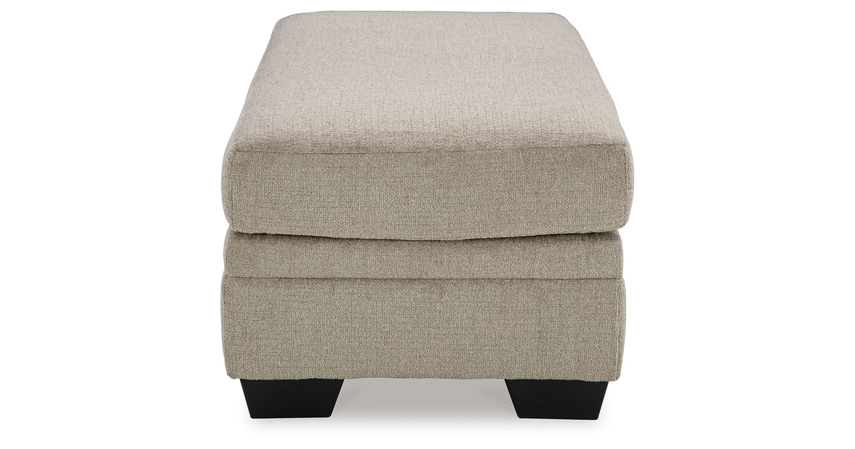 Stonemeade Sofa, Loveseat, Chair and Ottoman in Taupe from Ashley Furniture - Luna Furniture