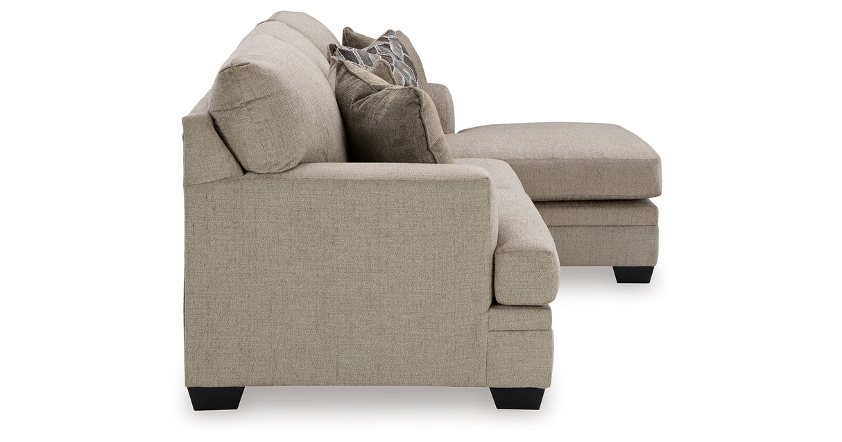 Stonemeade Taupe Sofa Chaise and Oversized Chair from Ashley Furniture - Luna Furniture