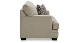 Stonemeade Sofa, Loveseat, Chair and Ottoman in Taupe from Ashley Furniture - Luna Furniture