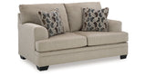 Stonemeade Sofa, Loveseat, Chair and Ottoman in Taupe from Ashley Furniture - Luna Furniture