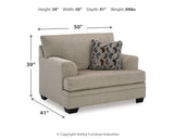 Stonemeade Sofa, Loveseat, Oversized Chair and Ottoman from Ashley - Luna Furniture