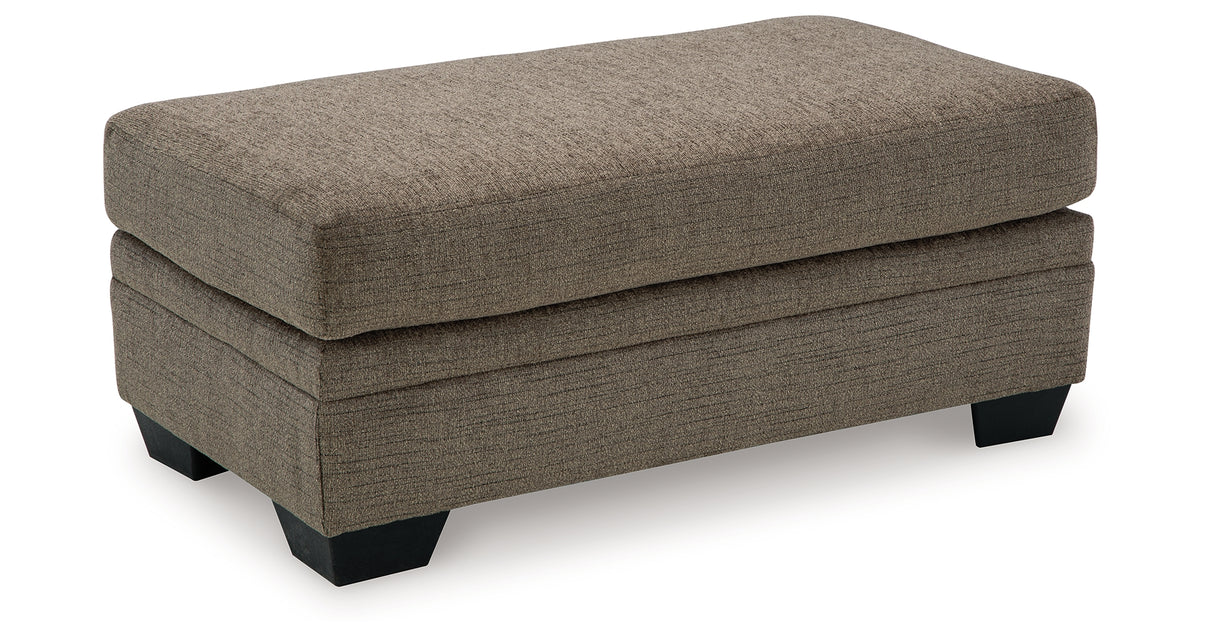 Stonemeade Nutmeg Ottoman from Ashley - Luna Furniture
