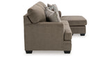 Stonemeade Nutmeg Sofa Chaise and Recliner from Ashley Furniture - Luna Furniture
